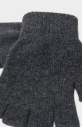 Fingerless Cashmere Gloves In