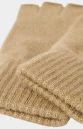 Fingerless Cashmere Gloves In