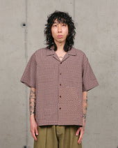 PA Shirt SS - Brown Check