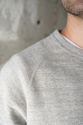 Pullover Crewneck Fleeced Foxfibre Heather