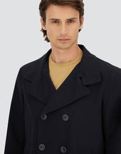 Peacoat In Light Woolen Effect