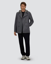 Wool Ecoage And 3 Layer Membrane Pea Coat