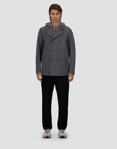 Wool Ecoage And 3 Layer Membrane Pea Coat