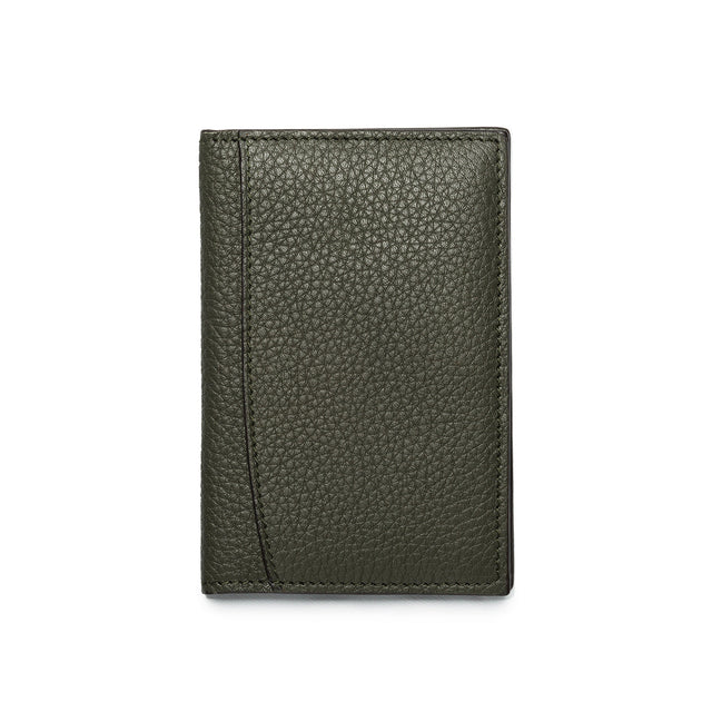 Green Florentine Mini Wallet "CC" Holder