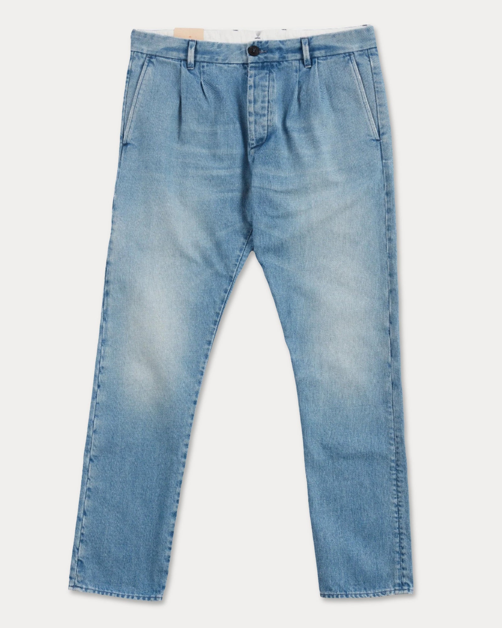 Pencesj Pantaloni In Bleach Wash