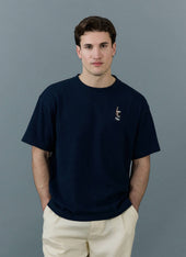 Stout Oversized T Shirt Embroidered Organic Cotton