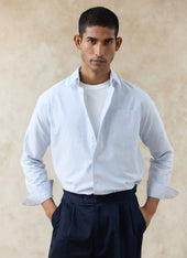 Striped Oxford Shirt Cotton Stripe