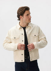 Western Trucker Jacket Denim