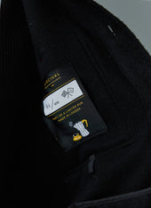 Blanket Overshirt | Casentino Wool | Black