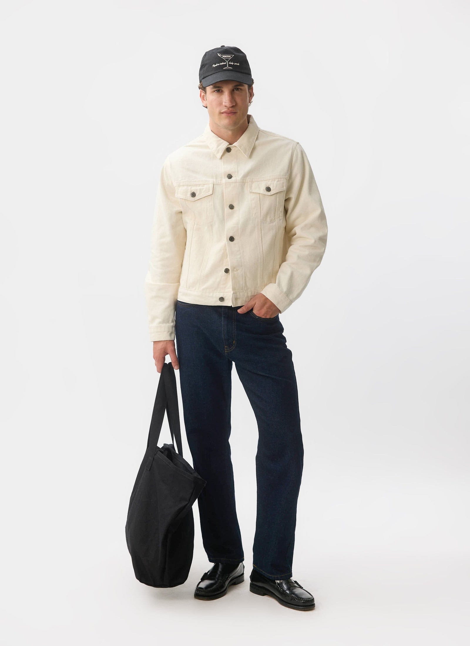 Western Trucker Jacket Denim