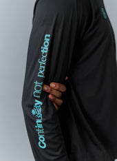 PCVL Long Sleeve Printed Performance Top | Black