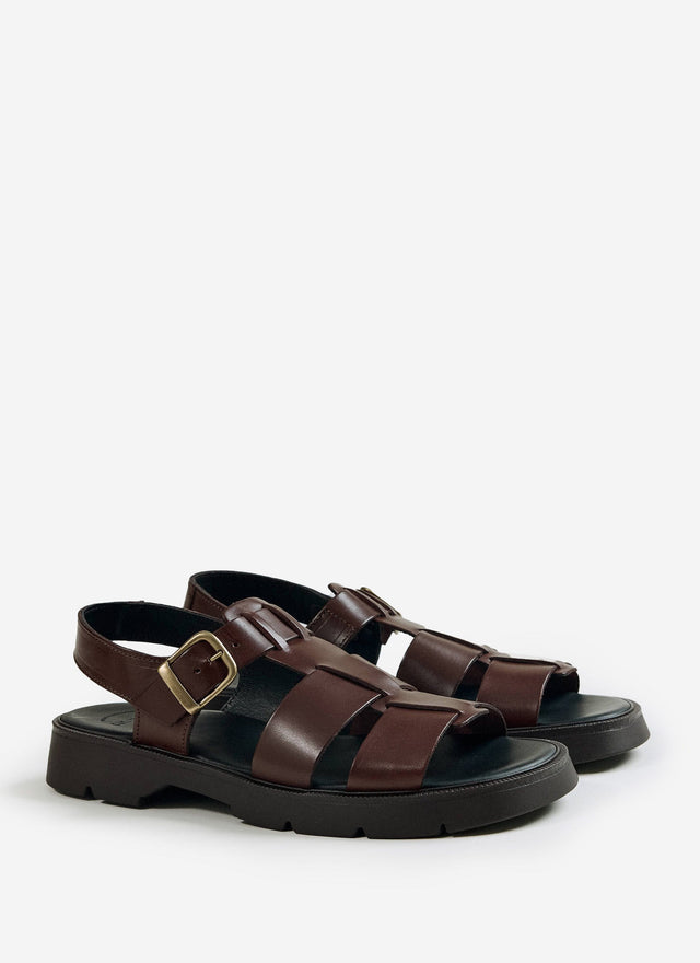 Kleman | Ballast VGT Sandal | Marron