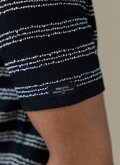 Laurent Polo | Cotton | Black Stripe