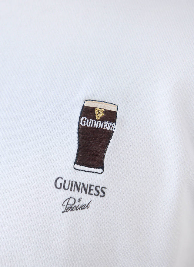 Stout T Shirt | Guinness x Percival | White