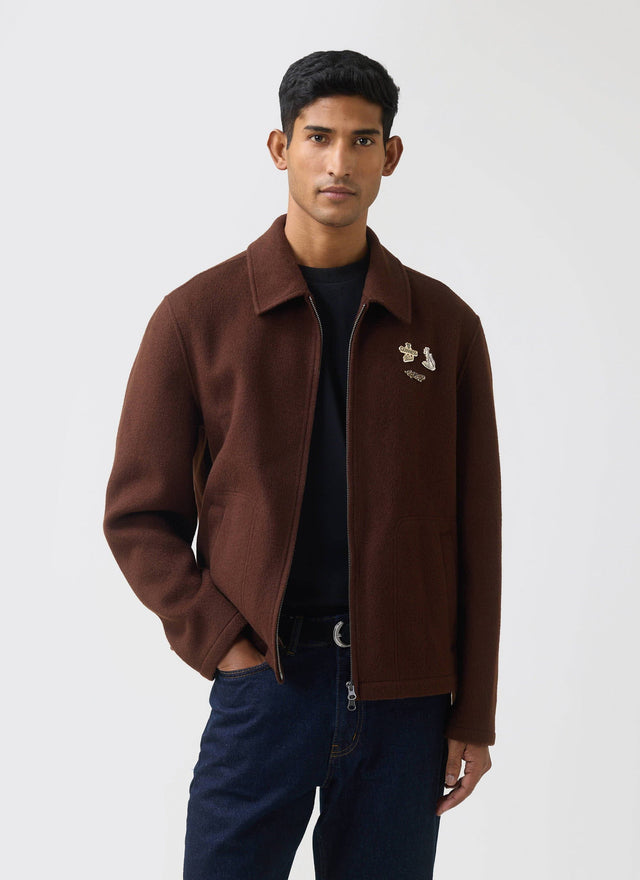 Wool Jacket | Guinness x Percival | Espresso