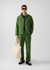 Boxy Overshirt Linen
