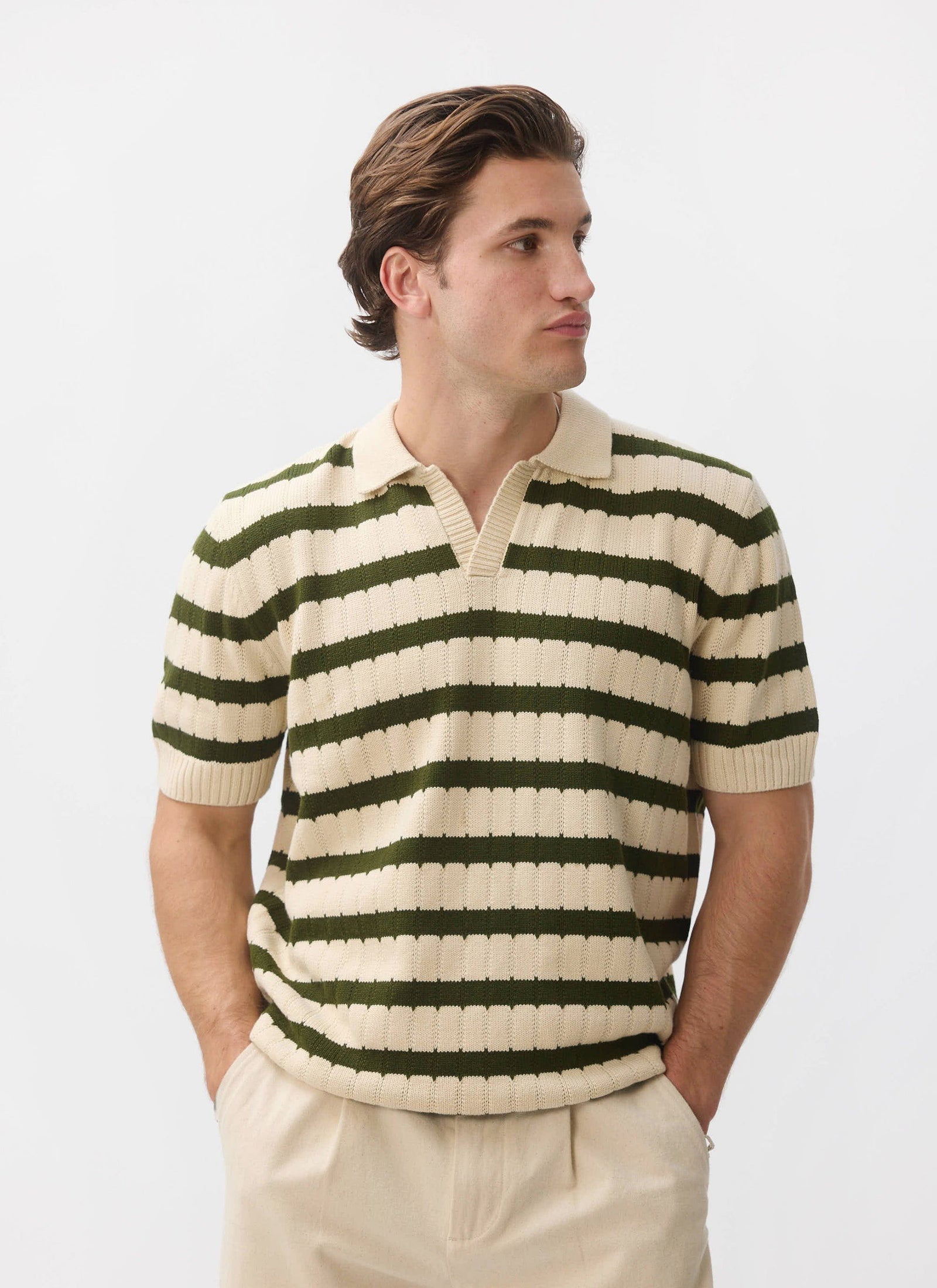 Stine Knitted Polo Cotton