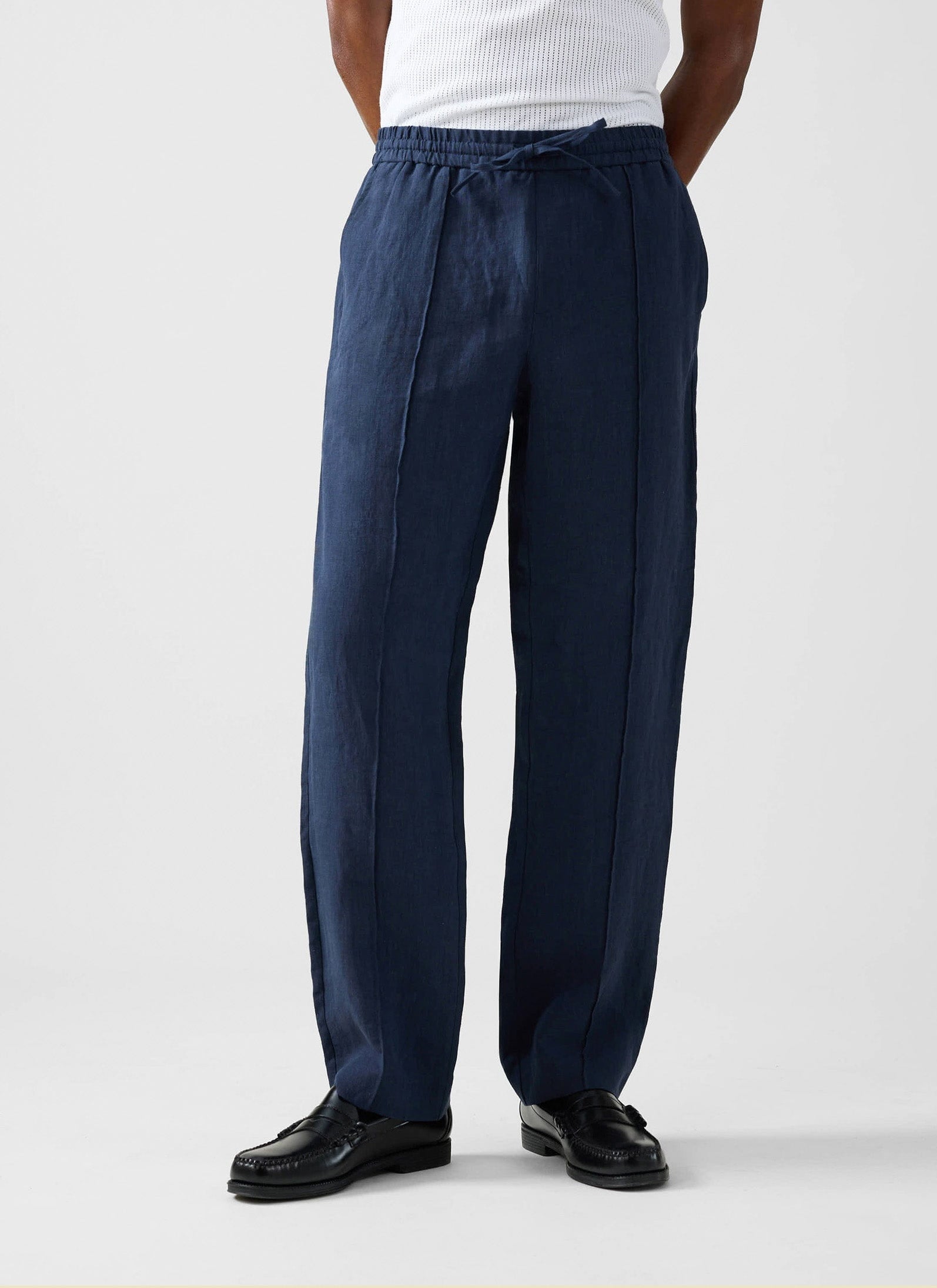 Lorena Wide Leg Trousers Linen