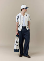 Cable Stripe Knitted Shirt Brighton Hove Albion F C X Percival