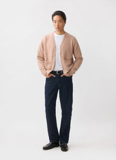 Glove Cardigan Mohair Pink
