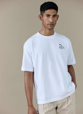 Perci Waters Oversized T Shirt | Organic Cotton | White