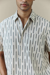Nancy Boxy Shirt | Cotton | Cream