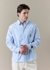 Striped Pearce Shirt | Brighton & Hove Albion F.C. x Percival | Blue