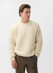 Melville Cable Knit Jumper Wool