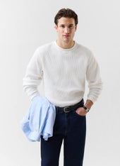 Waffle Long Sleeve T Shirt Cotton