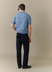 Collins Knitted Polo Yak