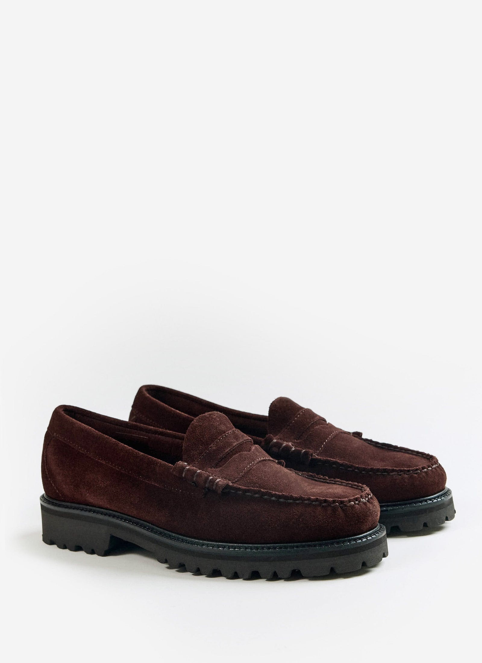 G H Bass Weejun 90 Larson Loafer Suede