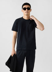 Short Sleeve Pocket T Shirt | Organic Cotton | Black