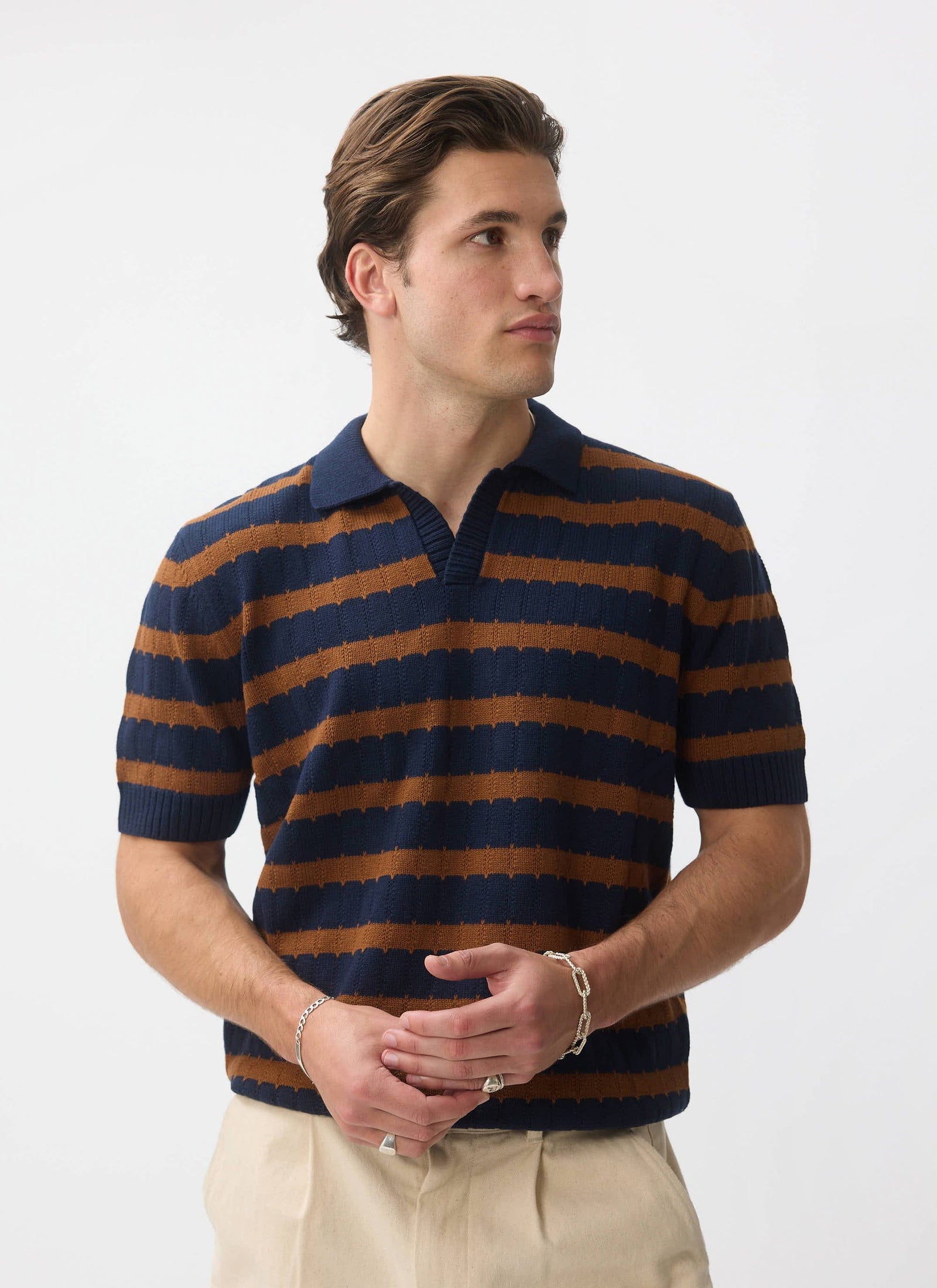 Stine Knitted Polo Cotton