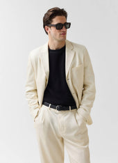 Tailored 3 Button Blazer Lyocell