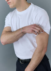 Men's Plain White T Shirt | Regular Fit | Organic Cotton