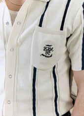 Cable Stripe Knitted Shirt Brighton Hove Albion F C X Percival