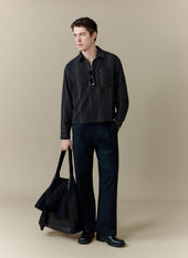 Leland Cuban Boxy Shirt Cotton