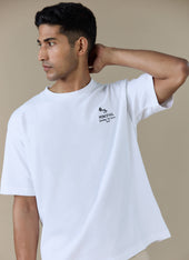 Perci Waters Oversized T Shirt | Organic Cotton | White