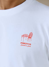 Perci Fine Wines T Shirt | Organic Cotton | White