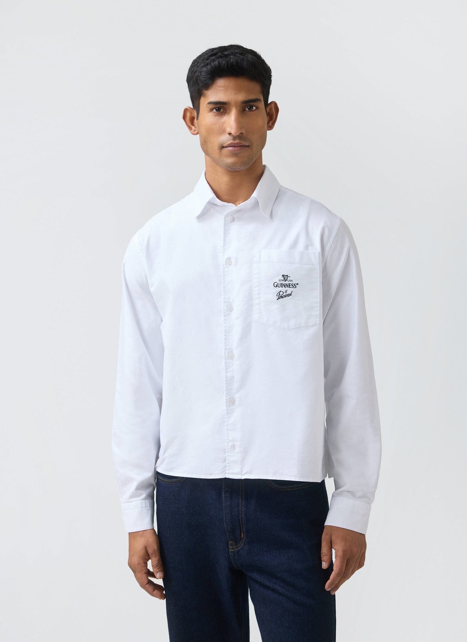 Button Down Boxy Shirt Percival X Guinness