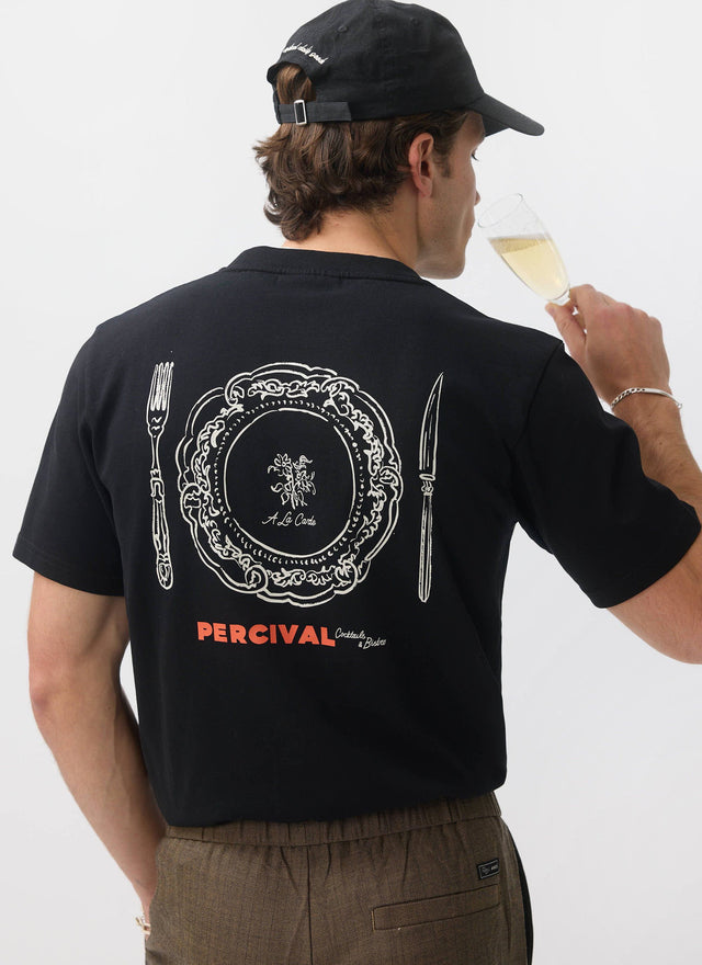 À La Carte T Shirt | Organic Cotton | Black
