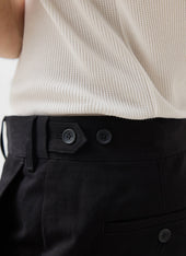 Wide Leg Chino Cotton