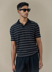 Laurent Polo | Cotton | Black Stripe
