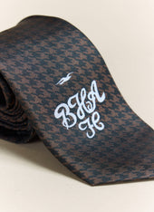 Houndstooth Jacquard Silk Tie Brighton Hove Albion F C X Percival