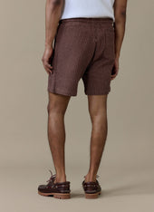 Sorrento Shorts | Linen | Brown