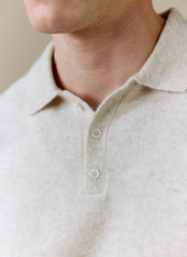 Collins Knitted Polo Yak