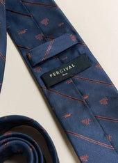 Jacquard Stripe Silk Tie Brighton Hove Albion F C X Percival