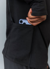 PCVL Base Layer Quarter Zip Jacket | Black