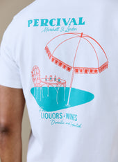Perci Fine Wines T Shirt | Organic Cotton | White