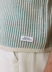 Dixon Knitted Shirt | Cotton | Cream